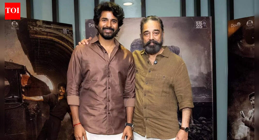 Kamal Haasan congratulates 'Parasakthi' team; calls film 'huge election anthem', lauds Ravi Mohan and Sivakarthikeyan |