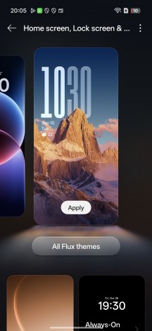 Personalization options on the Reno15 Pro (mini) - Oppo Reno15 Pro (mini) review