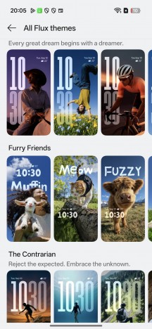 Personalization options on the Reno15 Pro (mini) - Oppo Reno15 Pro (mini) review