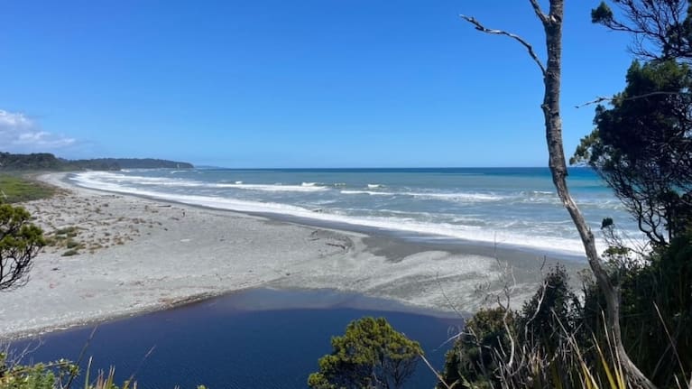 The coastal view from Ōkārito.Photo: Robyn Jepson