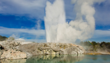 Man dies after being in geothermal water