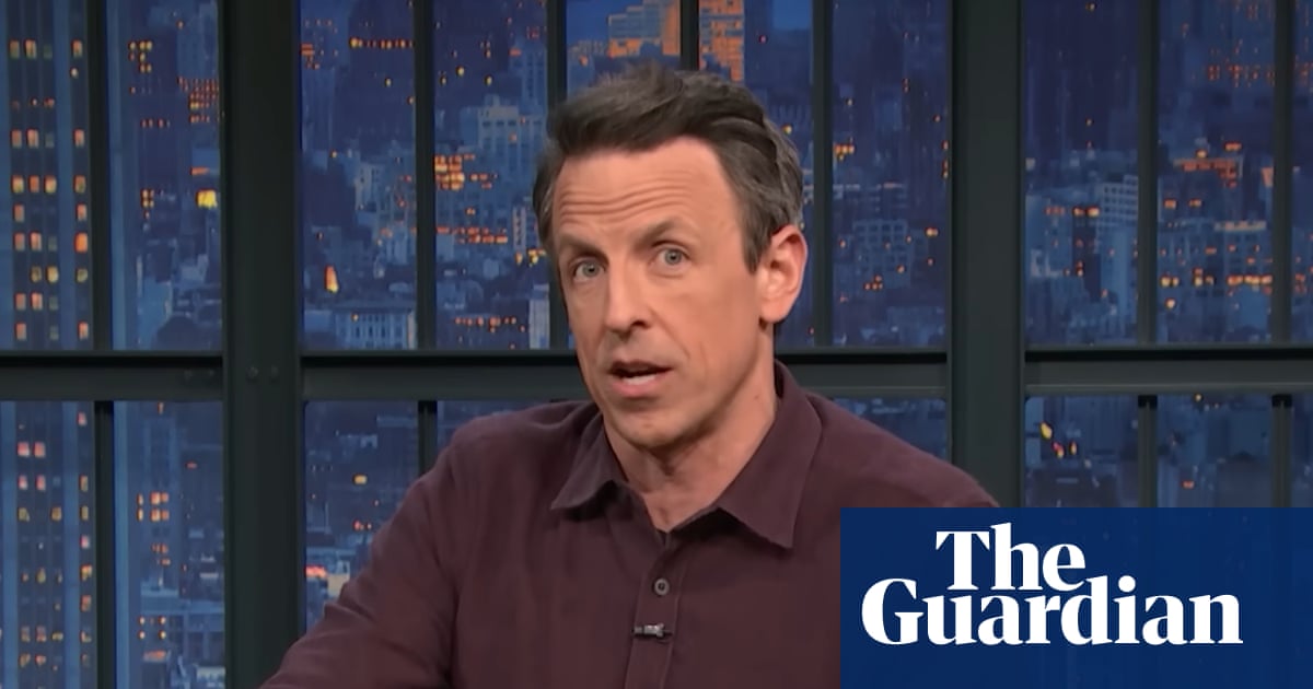Seth Meyers on Trump: ‘It shouldn’t be this hard to make sense of what the president says and does’ | Late-night TV roundup
