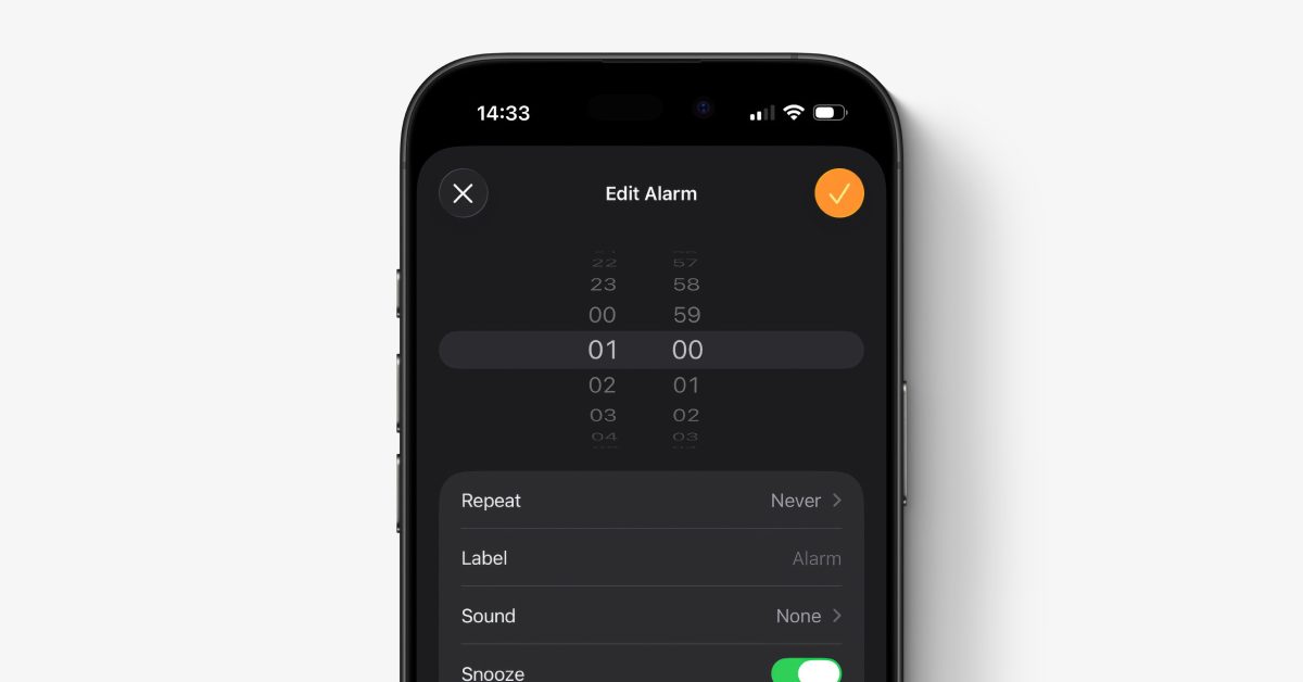 Silent iPhone alarms: check your alarm sound settings have not been changed