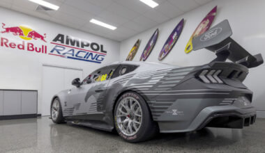 Supercars news: Geelong reveal for first Red Bull Ampol Ford livery