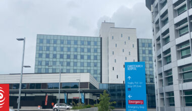 Person hit by vehicle outside Christchurch Hospital