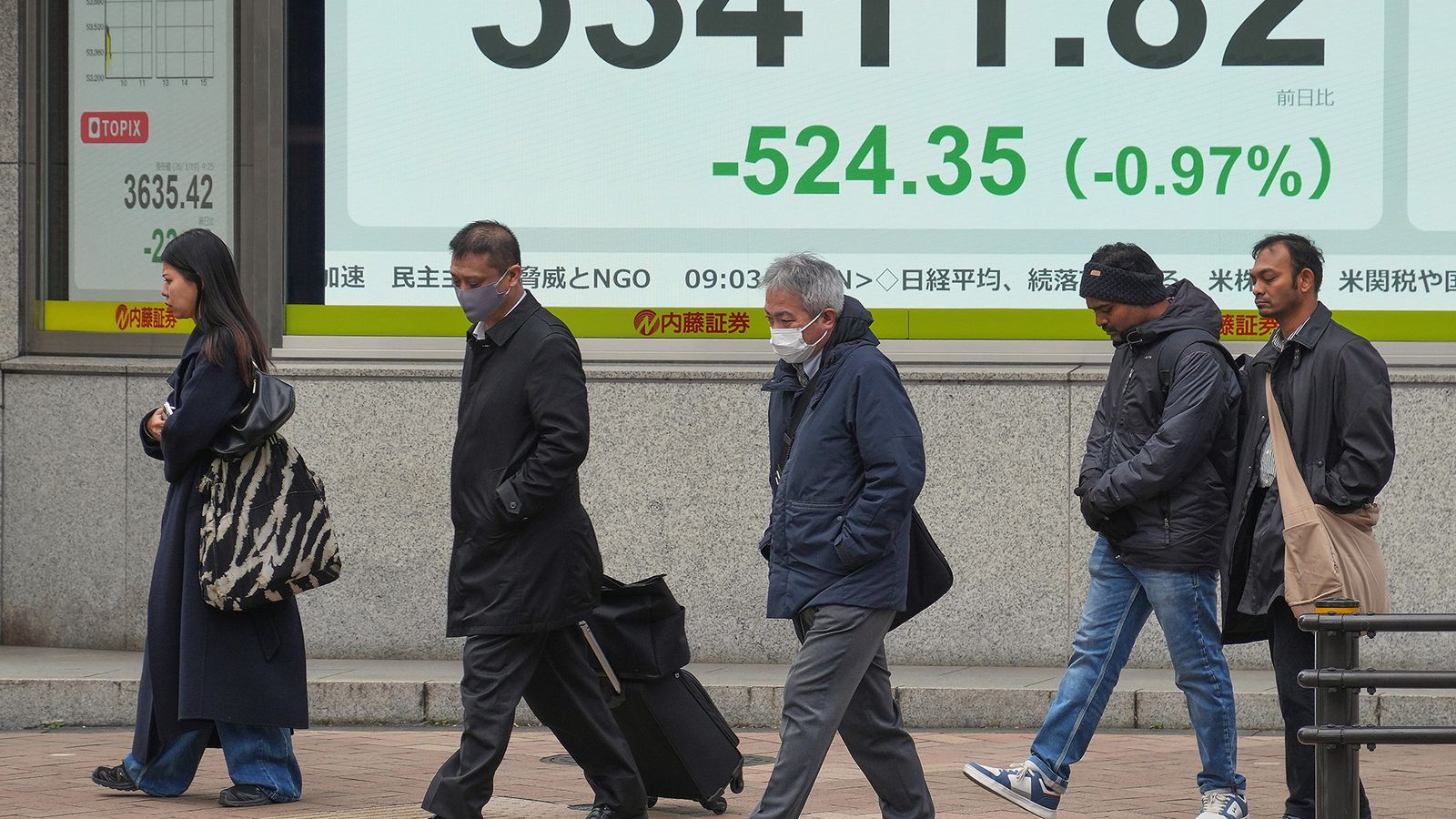 Turmoil in Japanese bond market