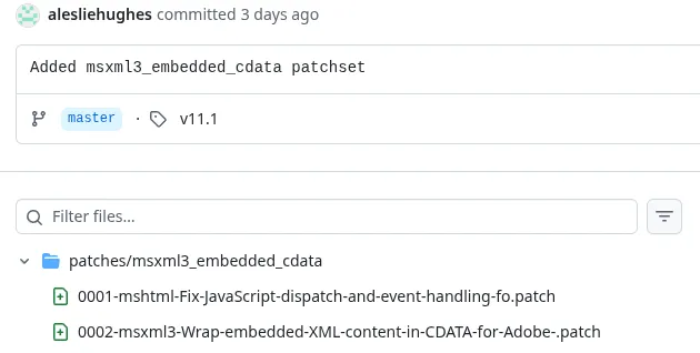 Wine-Staging 11.1 patches