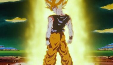 Super Saiyan Goku in Dragon Ball Z