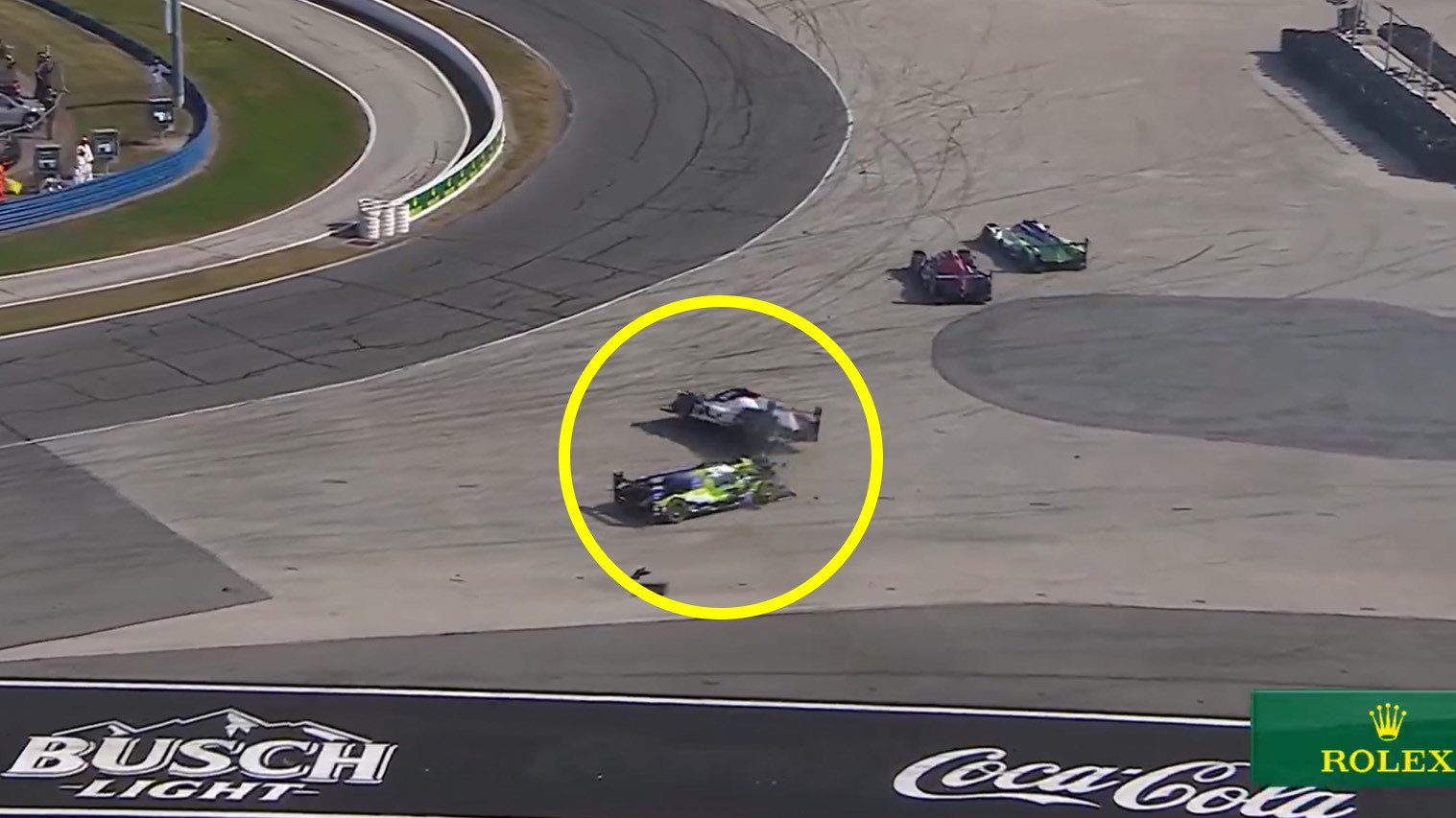 Hunter McElrea’s Daytona 24 hopes dashed in first few seconds