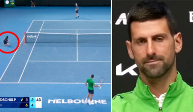 Australian Open 2026: Novak Djokovic facing $10,000 fine as star apologises over ball kid incident