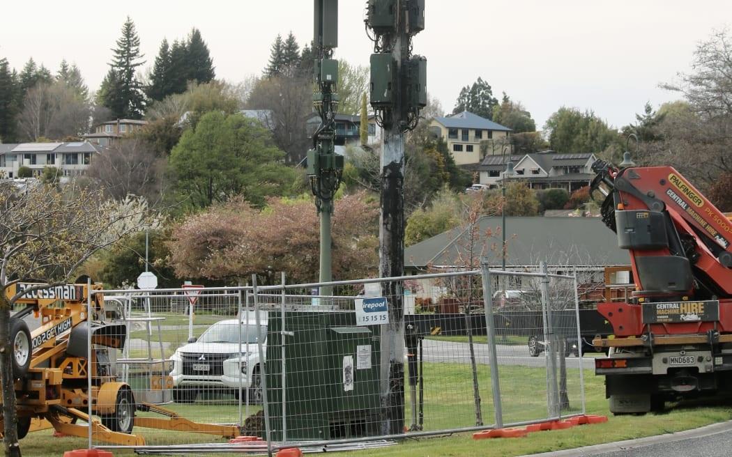 Alleged Wānaka cell tower arsonist refuses to answer judge