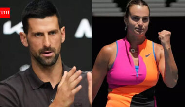 'I'm upset right now': Novak Djokovic after Aryna Sabalenka breaks his elusive Grand Slam record | Tennis News