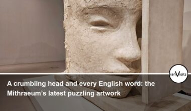 the Mithraeum’s latest puzzling artwork