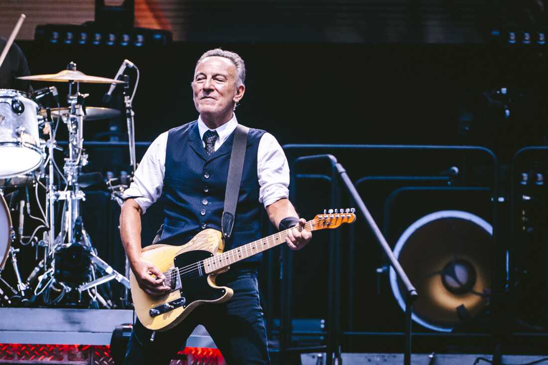 Bruce Springsteen performing in 2025.