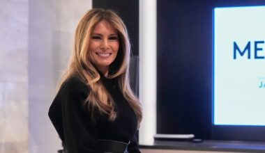 'Not appropriate some days': Melania Trump reacts to…