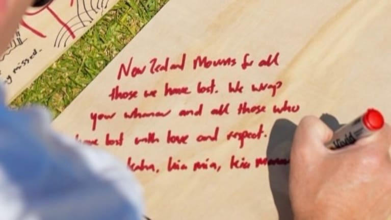 Labour leader Chris Hipkins writes a message to the victims of the Tauranga landslides. (Source: Facebook)