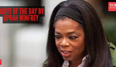 quote of the day today january 29: Quote of the Day by Oprah Winfrey: 'The more you praise and celebrate…'—Here are some inspiring quotes by the incredible philanthropist on her birthday