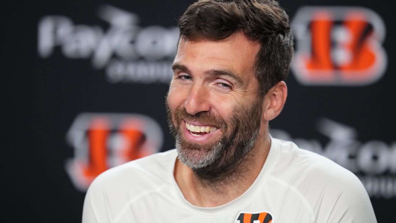 Bengals QB Joe Flacco, 41, earns 1st Pro Bowl Games nod