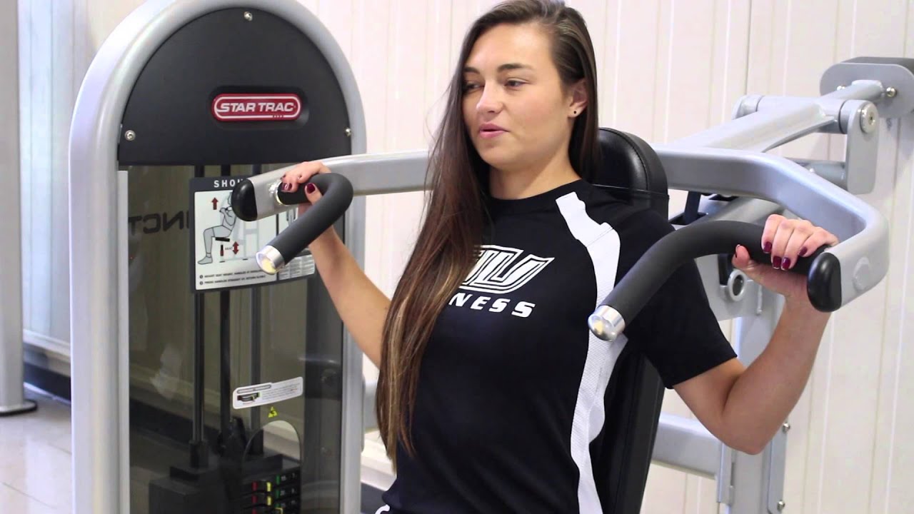 Shoulder Press Machine - YouTube