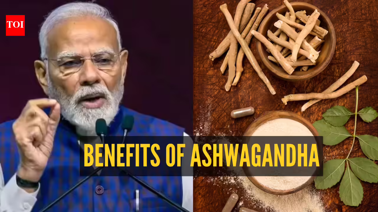 Why PM Narendra Modi mentioned Ashwagandha in his speech: 4 brilliant ways to include it in daily meals - Times of India