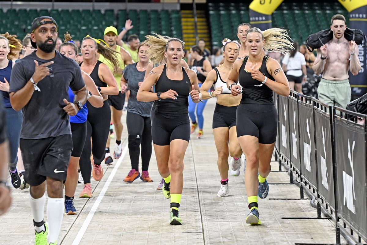 people take part in Hyrox