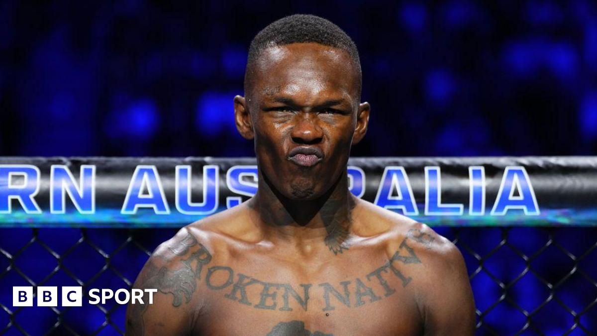 Israel Adesanya before his fight against Dricus du Plessis in August 2024
