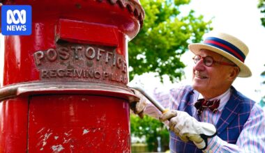 Australian artist's impulsive act sparks 'magic' post box restoration crusade