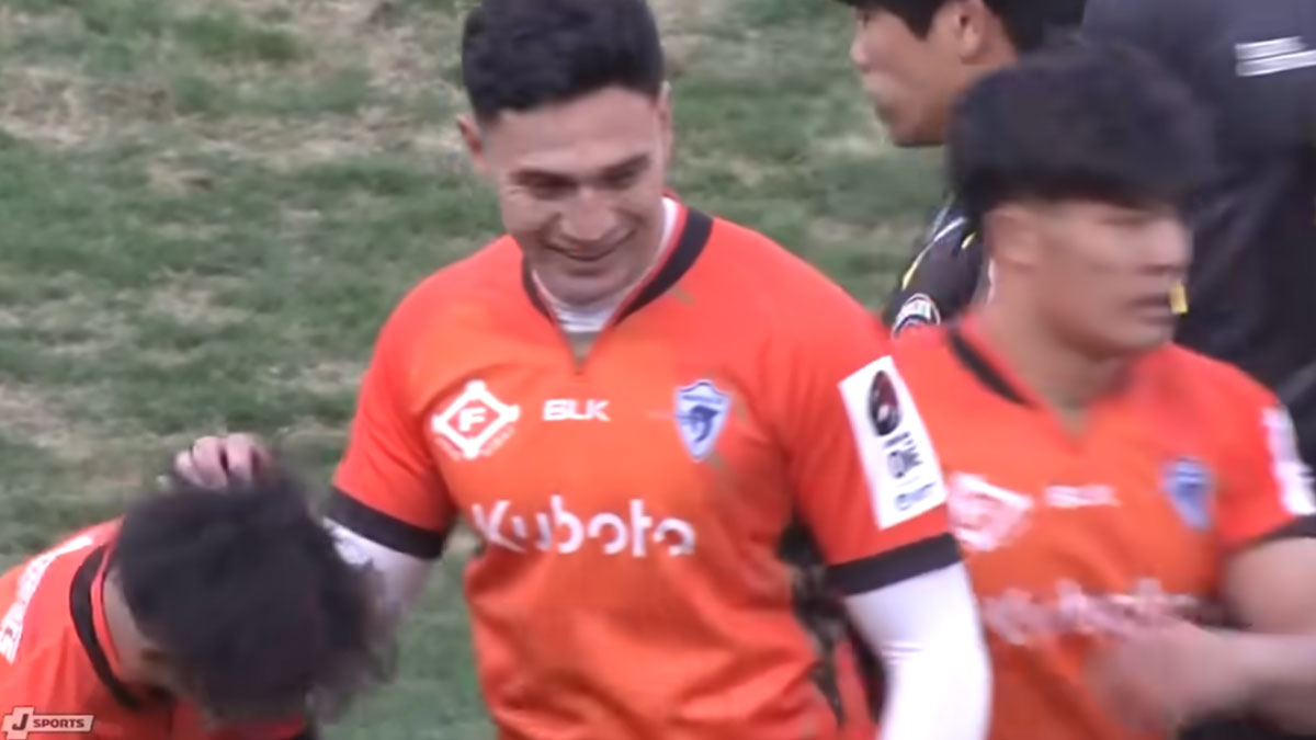 Ex-All Blacks fullback scores double in rampant 59-point victory