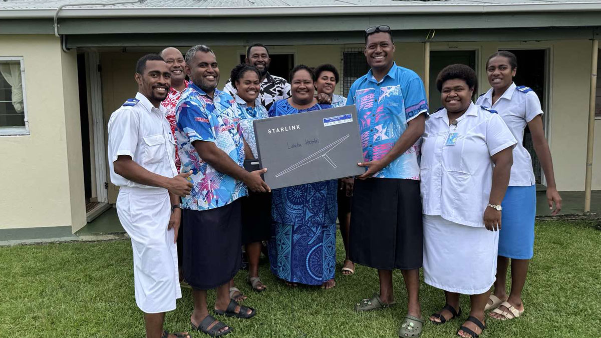 Starlink satellite kits boost education, health and safety in Lau Islands