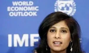 Pollution Poses Greater Economic Risks for India than Tariffs, Gita Gopinath Says