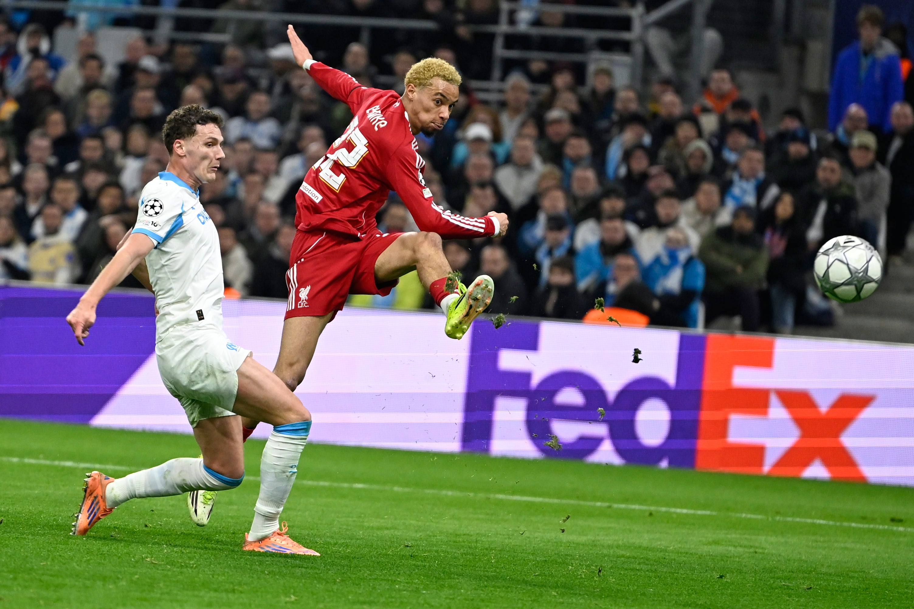 Hugo Ekitike looked lively, although didn’t get a goal