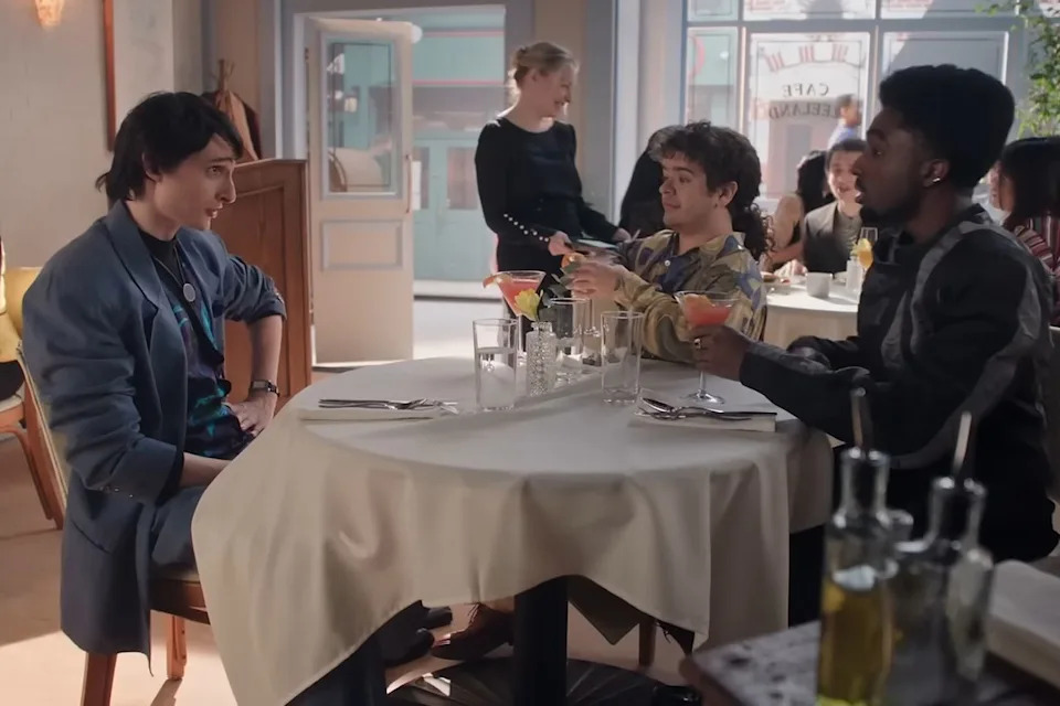 Stranger Things Promo - SNL Finn Wolfhard, Gaten Matarazzo, and Caleb McLaughlin in an 'SNL' spoof mashing up 'Stranger Things' and 'Sex and the City'