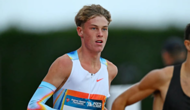 Teen athletics star Sam Ruthe smashes mile world record for his age