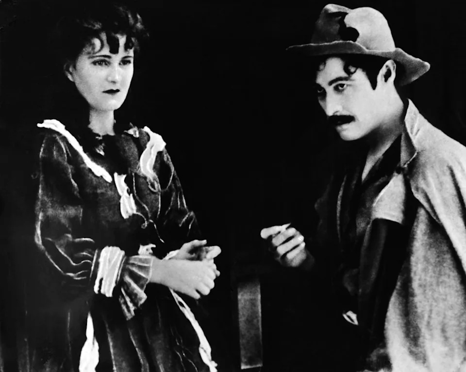 Mae Marsh and Henry B. Walthall