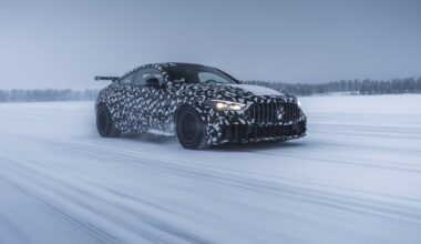 Mercedes-AMG’s next Mythos machine spotted pushing hard near the Arctic Circle