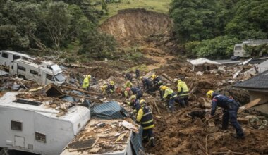 New Zealand landslide buries campsite; several feared trapped