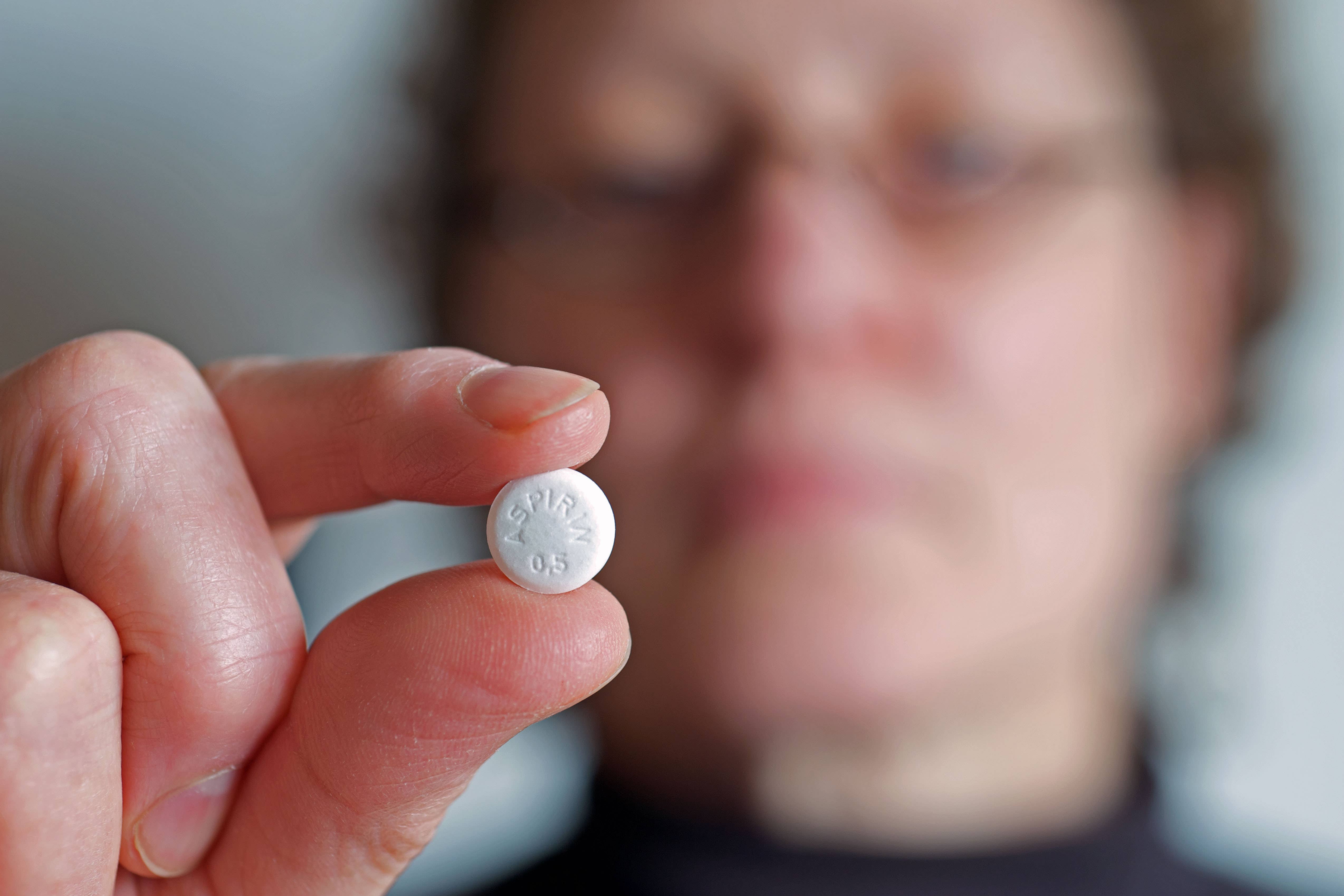 Aspirin can help prevent heart attacks and strokes in high-risk patients