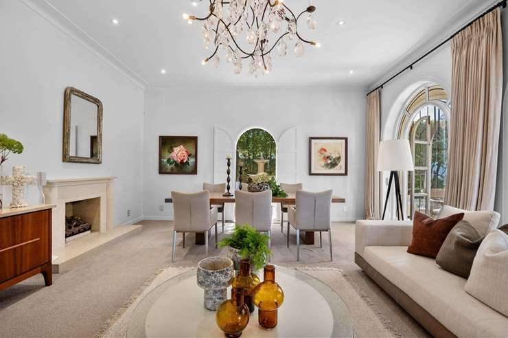 The Horace Massey-designed home at 31 Victoria Avenue, in Auckland's Remuera, is looking for a new owner. Photo / Supplied