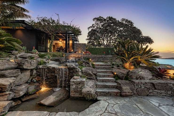 A five-bedroom mansion at 3-5 Hanene Street, in Auckland's Saint Heliers, is up for grabs after a three-year rebuild. Photo / Supplied