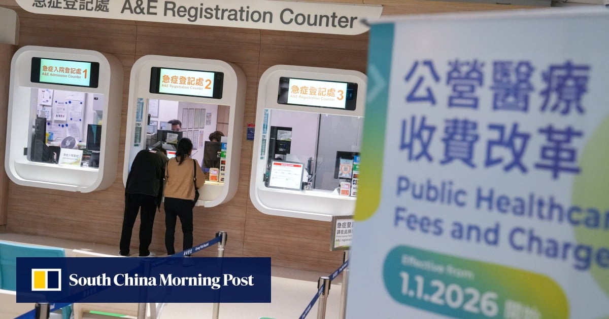 Hong Kong hospital A&E department visits fall 12% after new fees take effect
