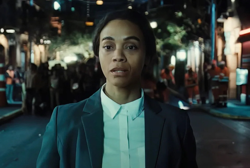 Zoe Saldana in "Emilia Pérez"