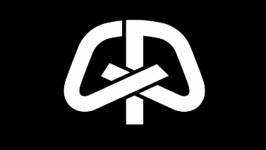 Cole Palmer new logo with initials C and P interlocking to look like a person with crossed arms