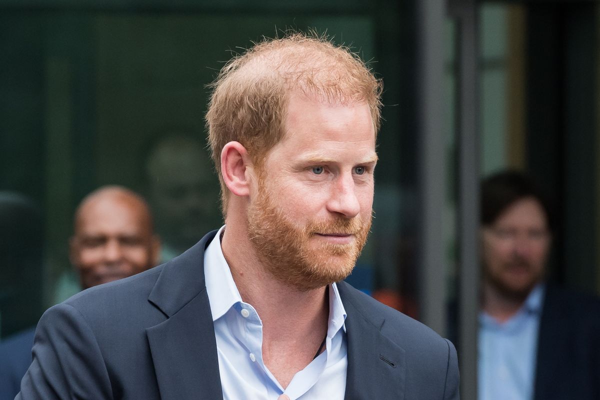 Prince Harry in the UK last September