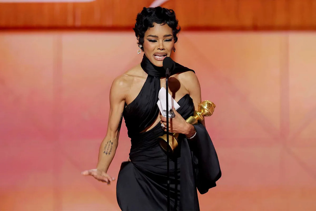 Teyana Taylor Says She's 'Still Gagging' After Winning Her First Golden Globe: 'I Don't Take Any of This for Granted'