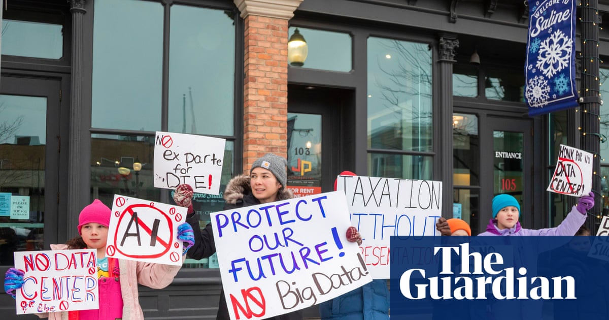 ‘A perfect, wild storm’: widely loathed datacenters see little US political opposition | US politics