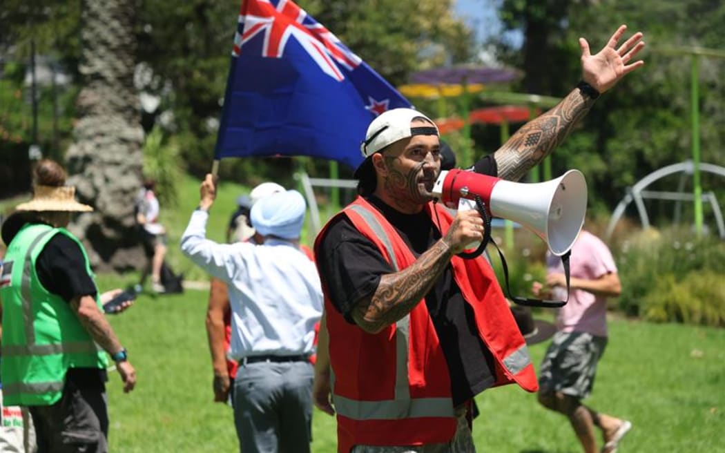 Peace rally led by Toitu te Aroha