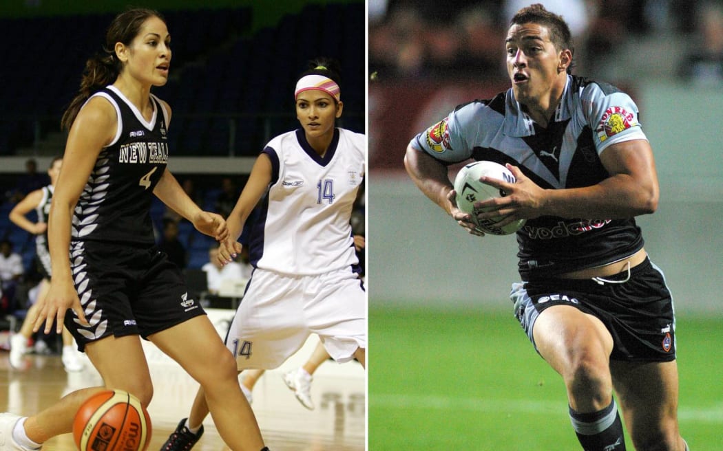 Former Tall Fern Charmian Mellars and former Warrior Vince Mellars, parents of Warriors rookie Haizyn Mellars.