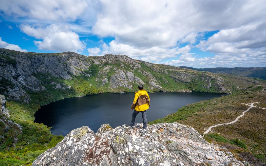 The Australian island of Tasmania is known for its scenic landscapes, like the Marions Lookout trail in Cradle Mountain National Park. Blue Planet Studio/iStockphoto/Getty Images