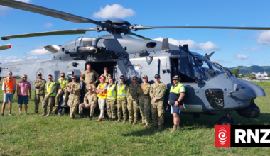 Tairāwhiti Civil Defence troops touch down in flood-damaged East Coast communities