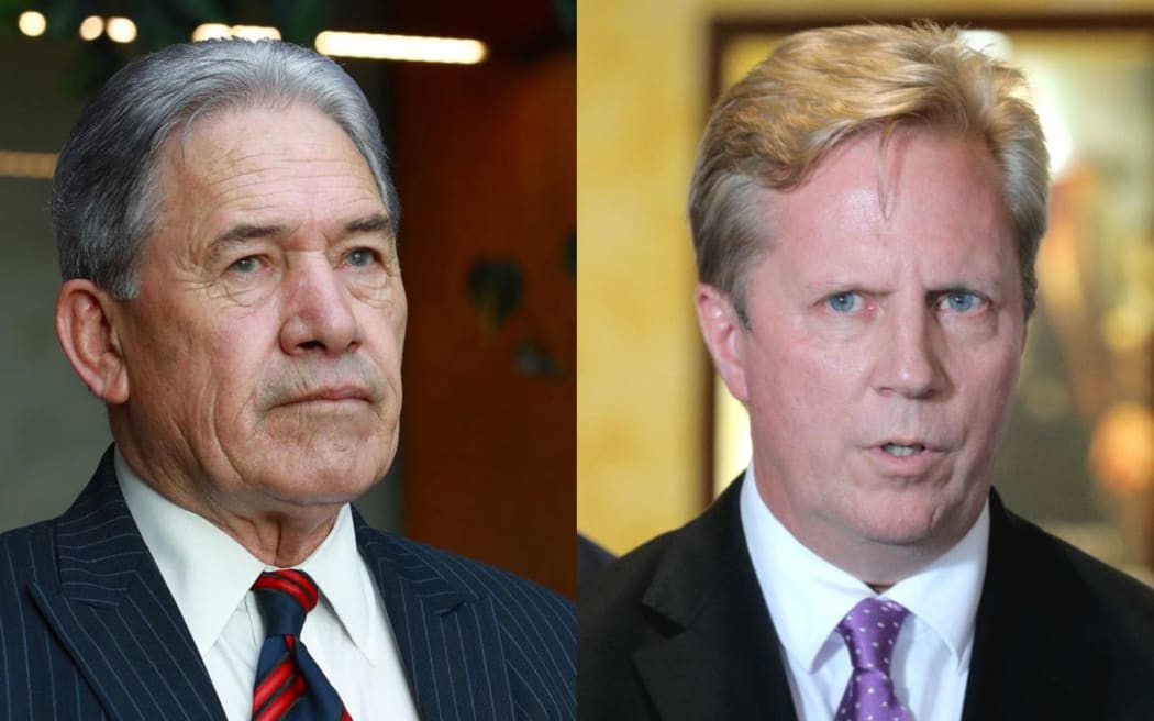 Winston Peters and Todd McClay.
